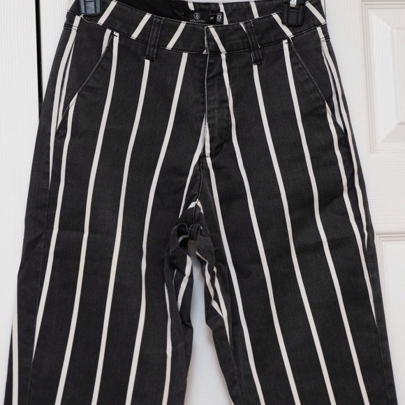 Volcom striped crop ankle pants, 24. G - Picture 14 of 14